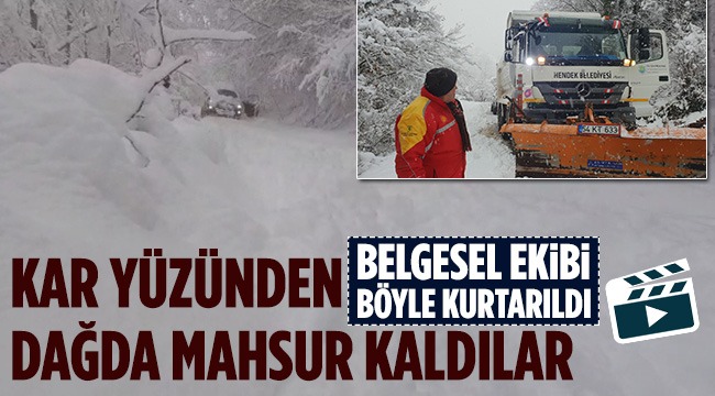 Dağların Hikayesi Ekibi Dağda Mahsur Kaldı