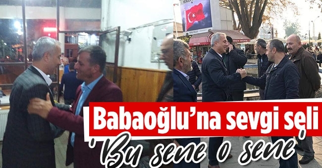 MHP'nin Hendek A.Adayı Babaoğlu Harıl-Harıl Çalışıyor