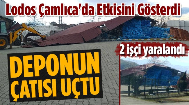 Lodos Çamlıca'da Etkisini Gösterdi
