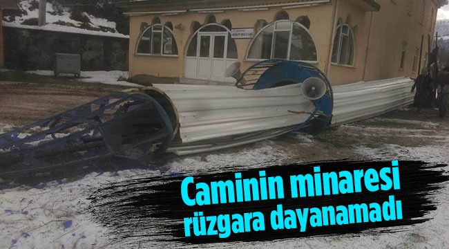 Minare Lodosa Dayanamadı