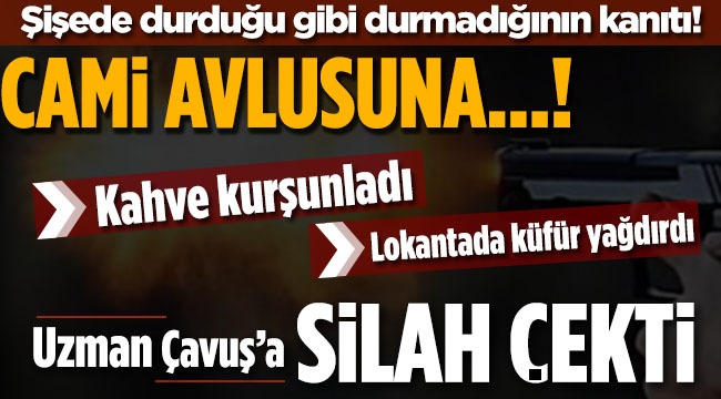 Kahve Kurşunladı, Lokantada Küfür Yağdırdı