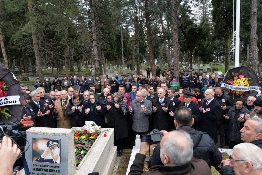 Gaffar Okkan Mezarı Başında Anıldı