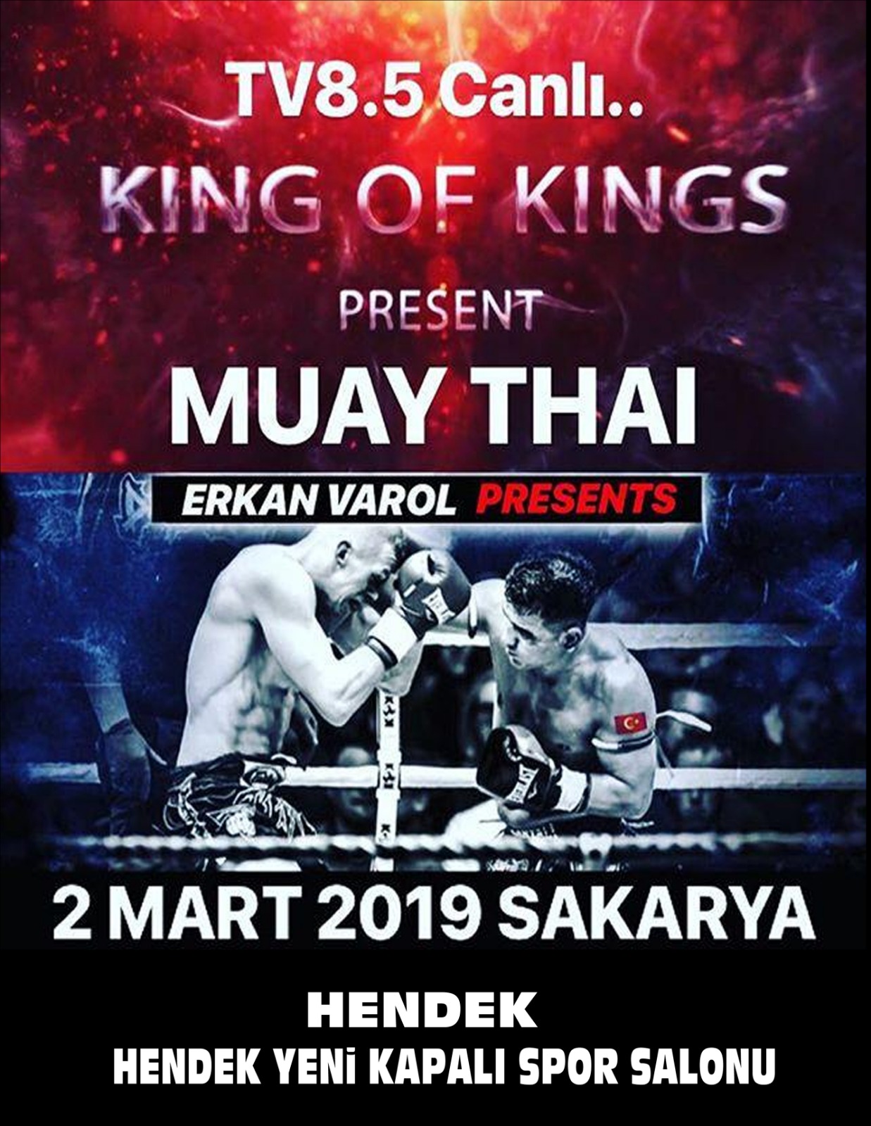 KING OF KINGS MUAY THAİ MAÇLARI HENDEKTE