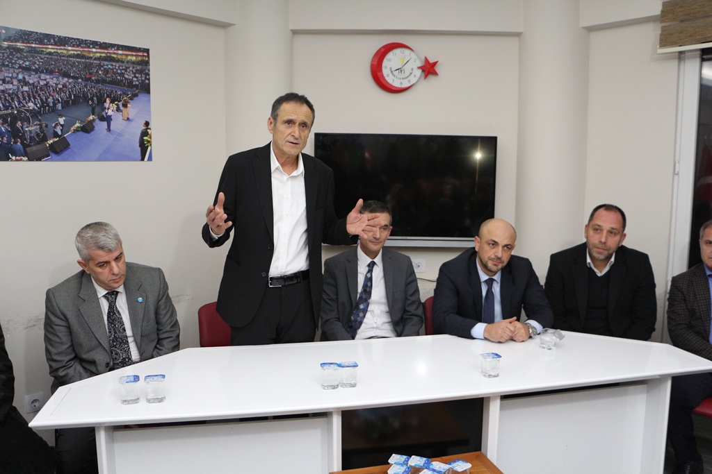 İttifak Adayı Mercan Partililerle Buluştu