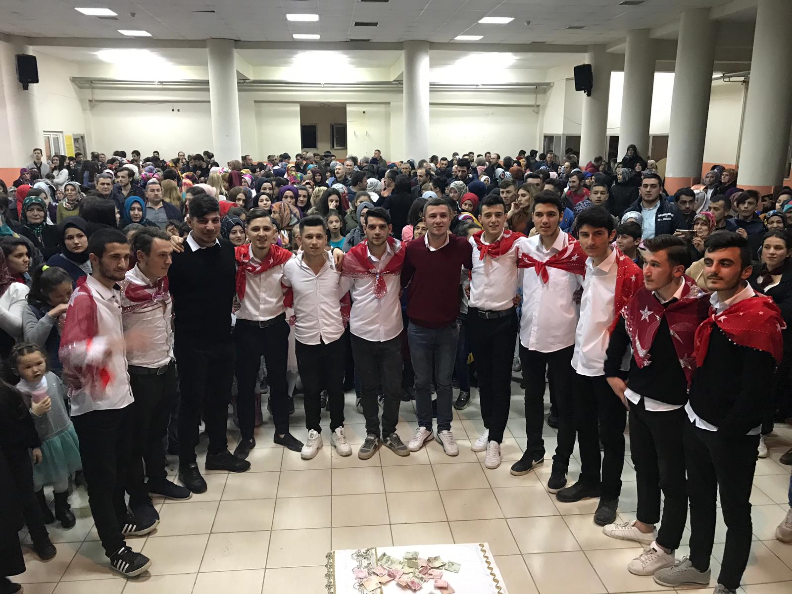 Dikmen Askerlerini Uğurladı