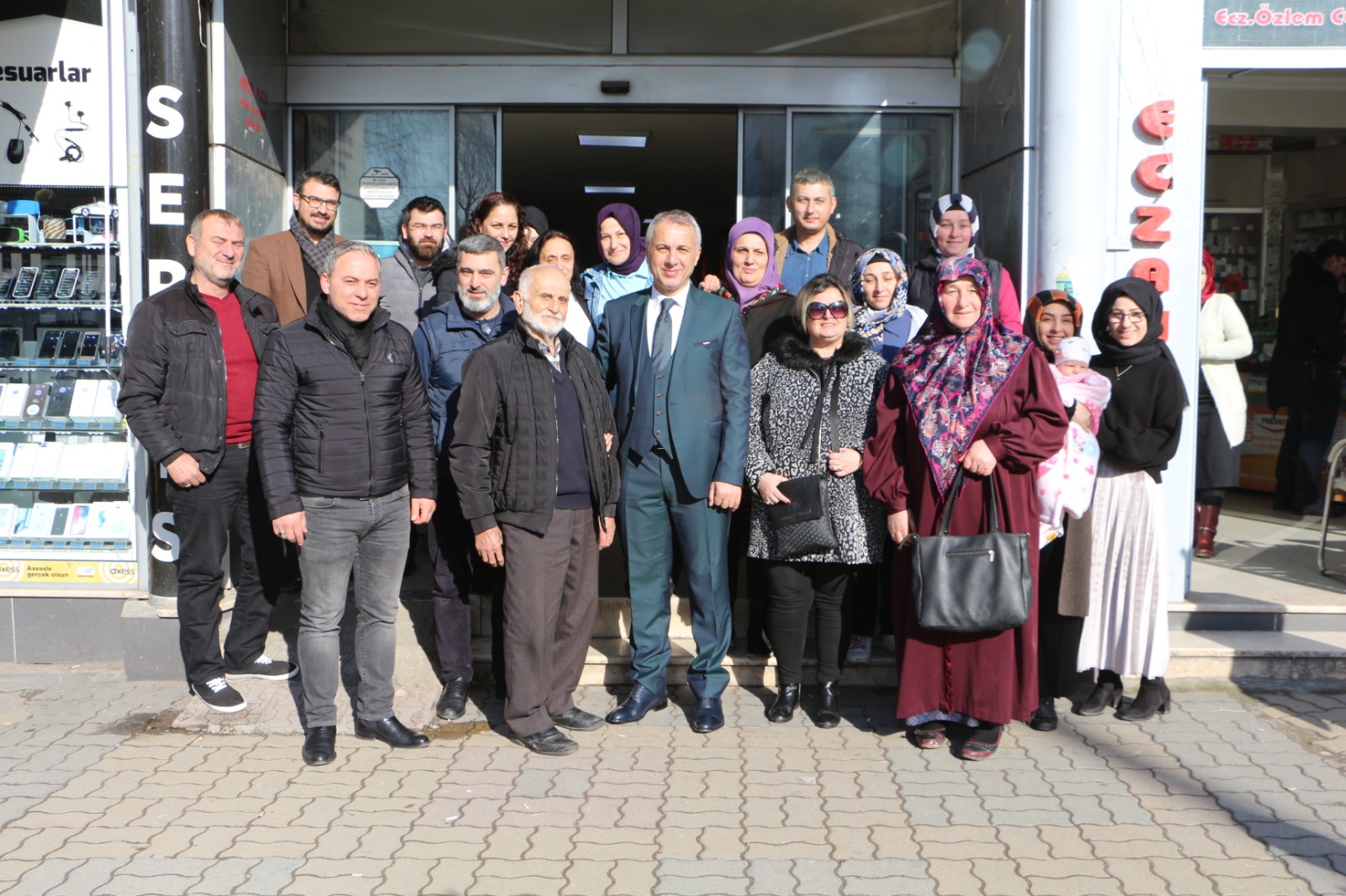 Babaoğlu Plaza Esnafıyla Kahvaltı Yaptı