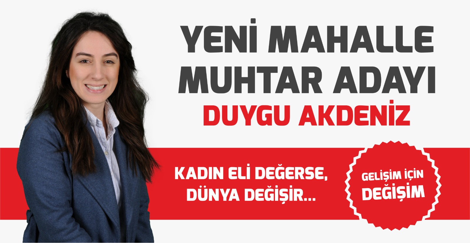 Hendek Yeni Mahalle’de Bayan Aday Sürprizi