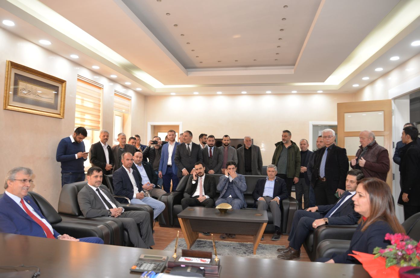 Ekrem Yüce, Hendek’teydi