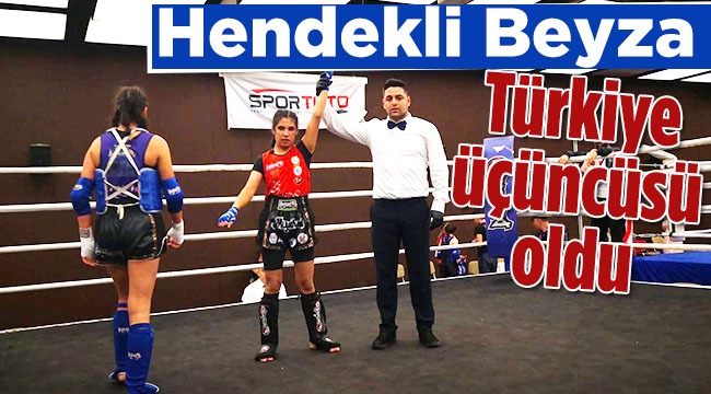 Hendekli Beyza Türkiye üçüncüsü oldu