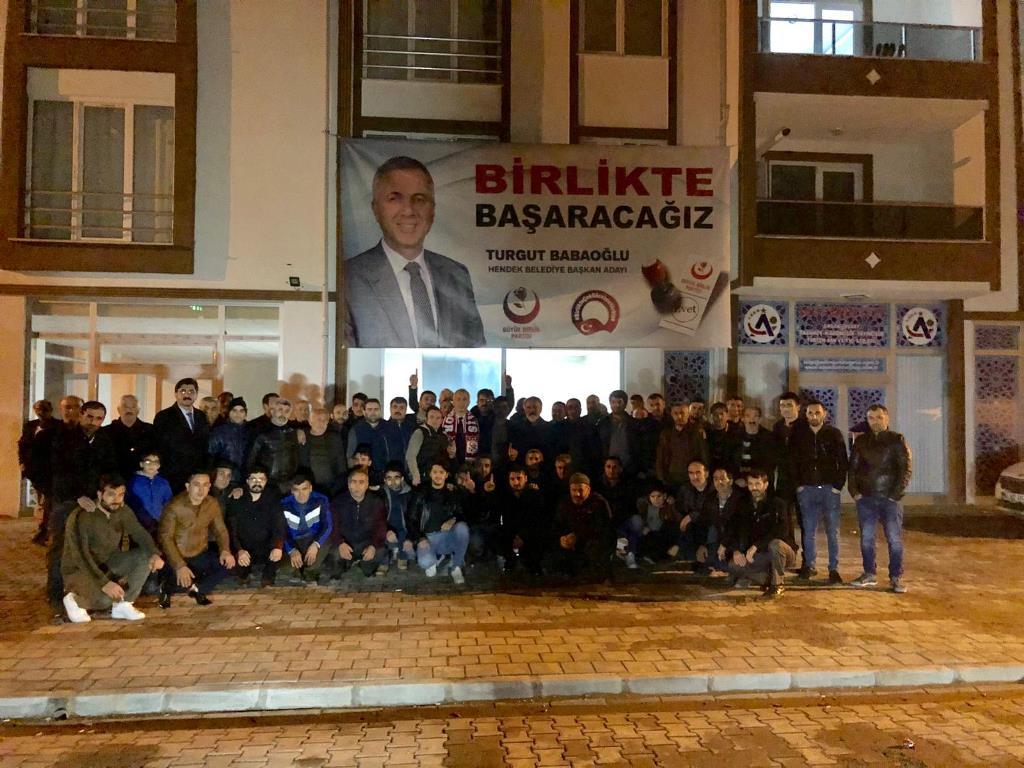 YİĞİDOLARDAN BABAOĞLU’NA TAM DESTEK
