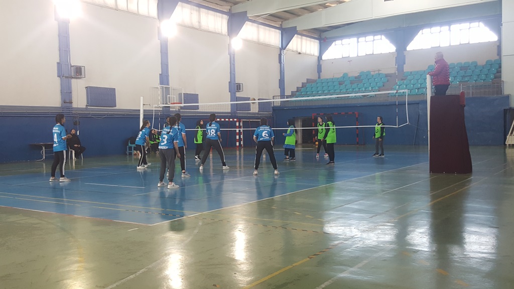 Okul Sporları Yıldız Kızlar Voleybol Müsabakaları başladı.