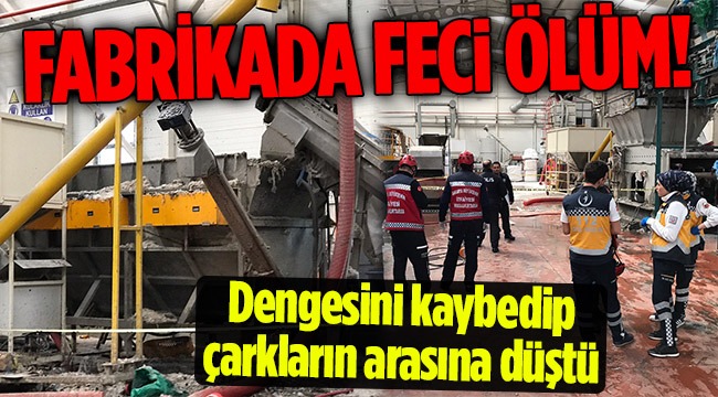 Fabrikada Feci Kaza