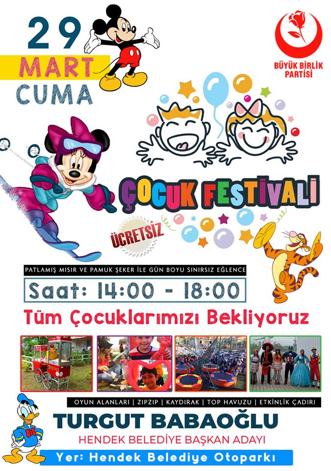 Babaoğlu'ndan Hendek’li Çocukların Yüzünü Güldürecek Festival