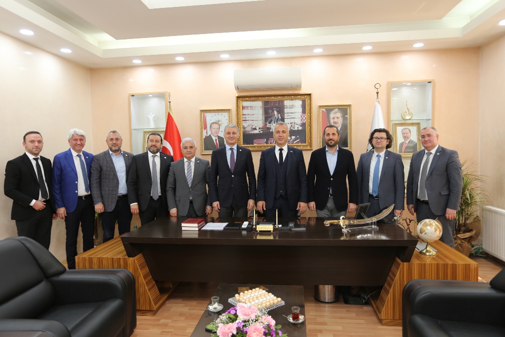 İş Adamlarından Babaoğlu’na Ziyaret