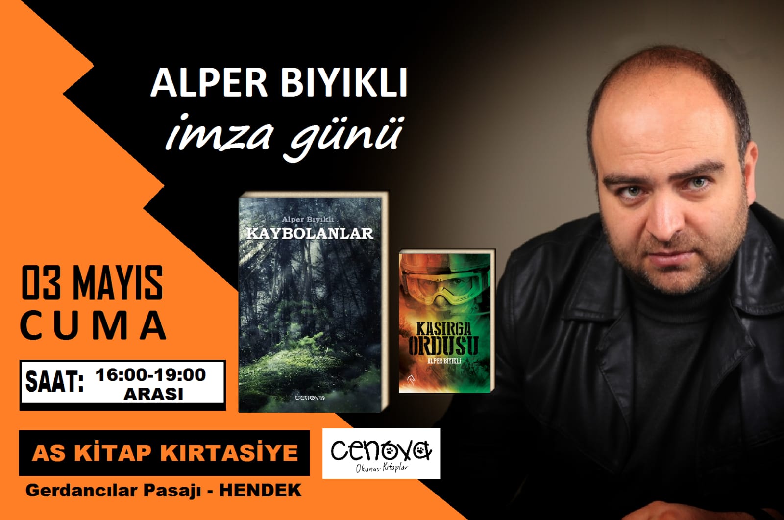 Yazar Alper Bıyıklı İmza Gününde Kitapseverlerle Buluşuyor
