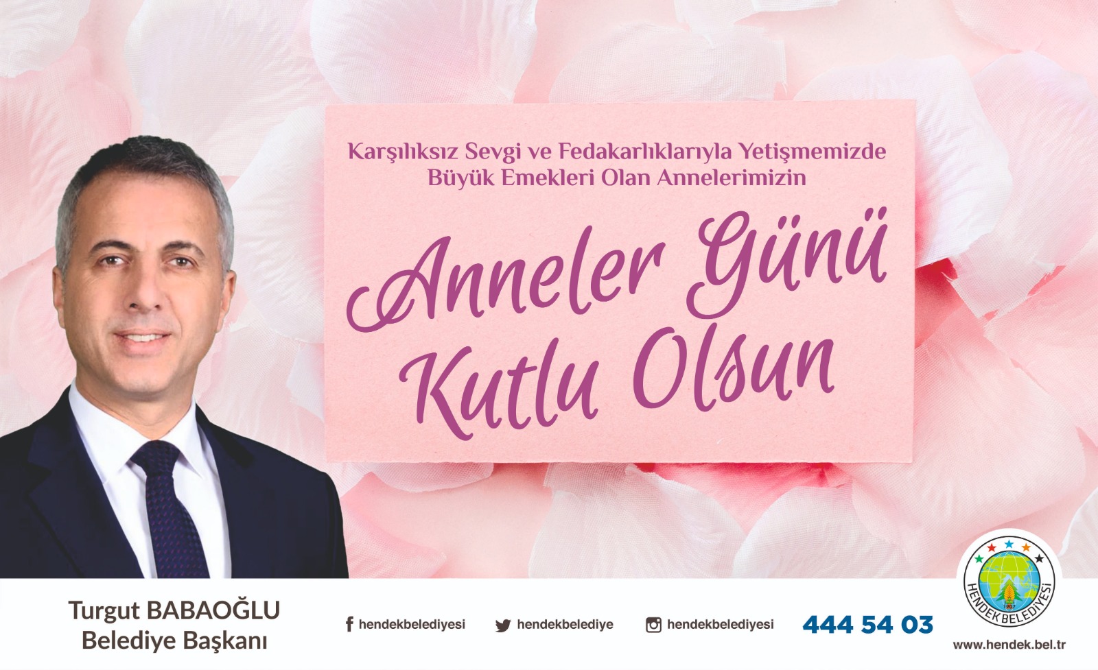 Babaoğlu, Anneler Günü’nü kutladı