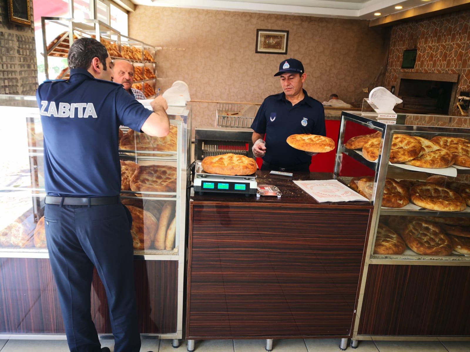 Zabıtadan Fırınlara Ramazan Denetimi