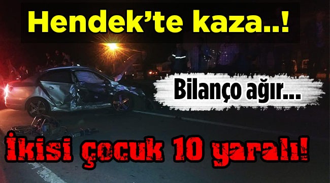 Aynı Kavşakta Yine Kaza 10  Yaralı