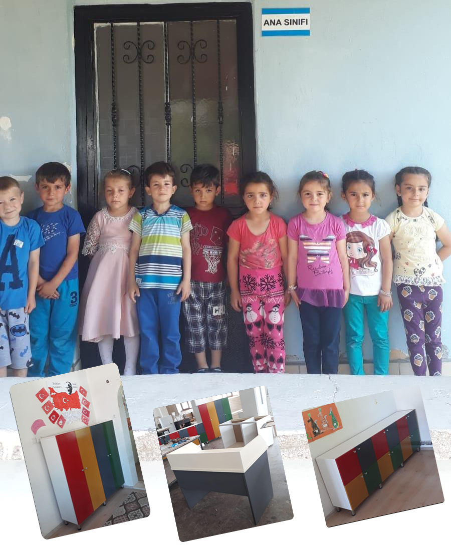 Hayırsever Esnaf Bu kez Minikleri Sevindirdi
