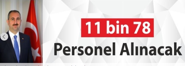 Kamuya 11bin78 Personel Alımı