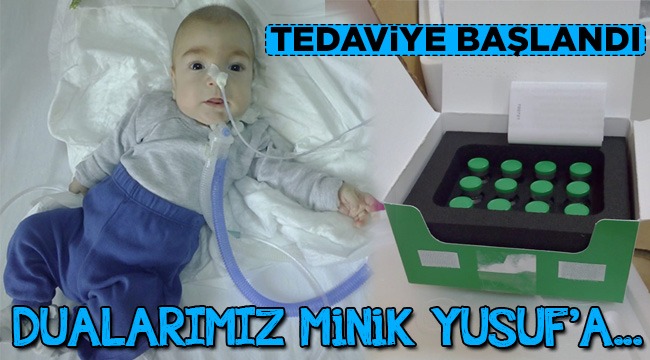 Minik Yusuf’un Tedavisine Başlandı
