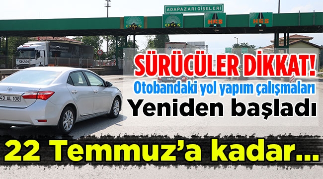 TEM'i Kullanacaklar Dikkat