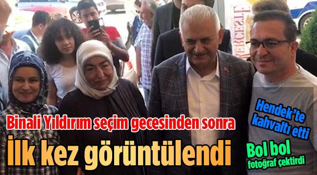 Binali Yıldırım Hendek'te Mola Verdi