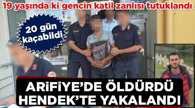 Katil zanlısı Hendek'te Yakalandı