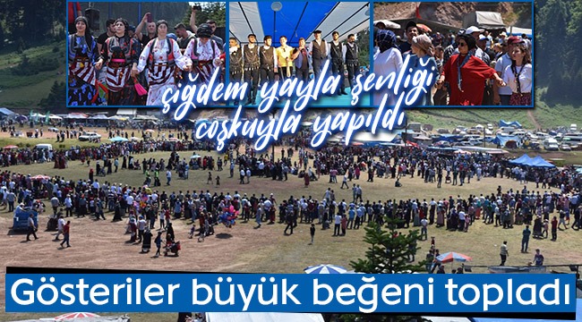 Çiğdem Yayla Şenliği Yapıldı