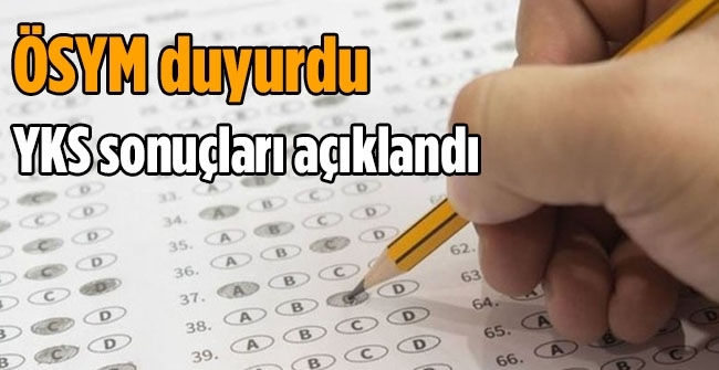 YKS Sonuçları Açıklandı