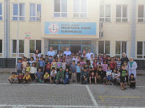 Kaymakam Eğitim Gören Çocukları Ziyaret etti