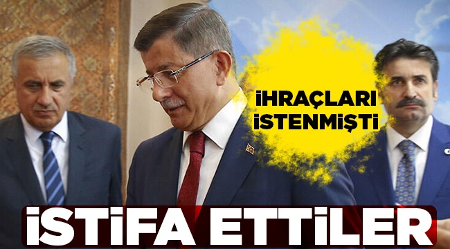 İhraçları İstenmişti, İstifa Ettiler