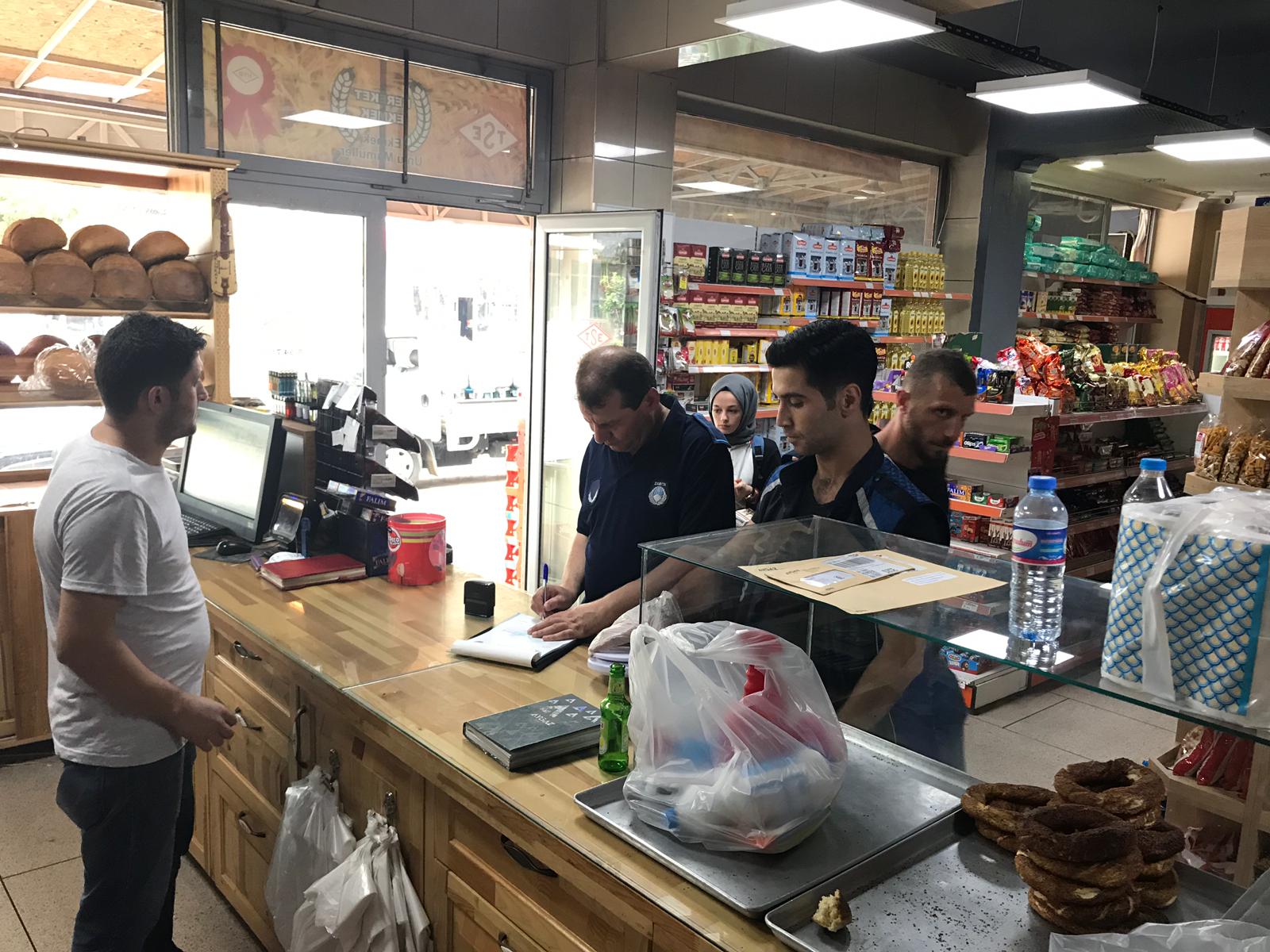 Hendekte Zabıtadan fırın denetimi