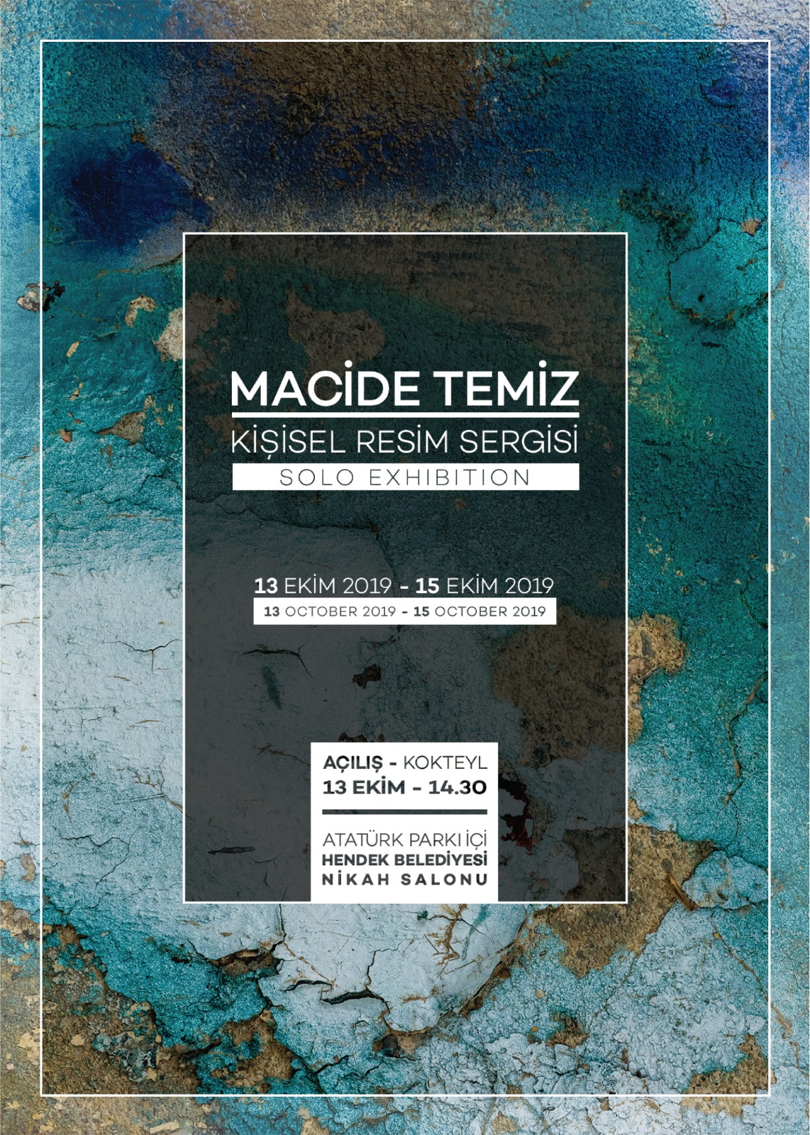 Macide Temiz’den kişisel resim sergisi