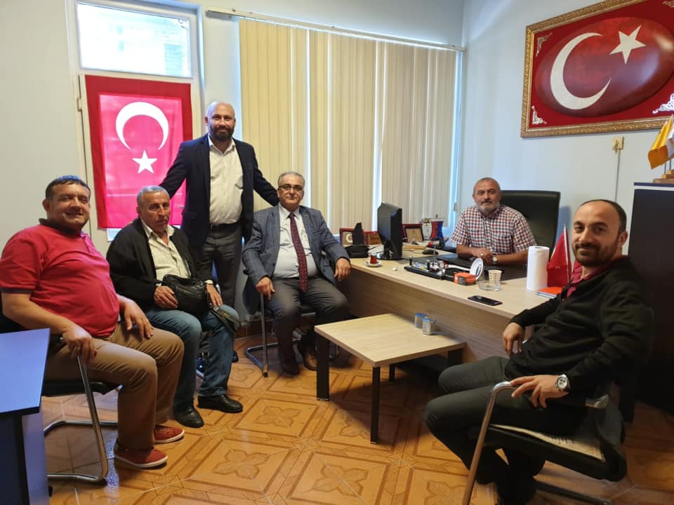 Büyü Hendek’li Gazetecileri Ziyaret Etti