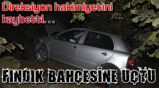 Bayraktepe’de Kaza 1 Yaralı