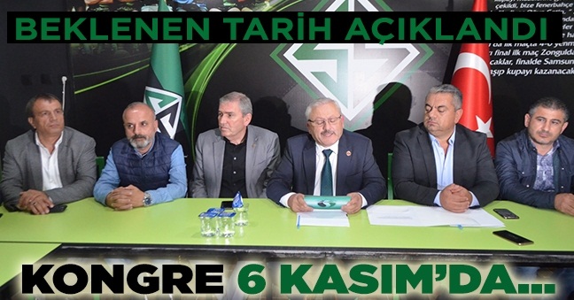 Sakaryaspor Başkan Vekili Bahadır Kongre Tarihini açıkladı