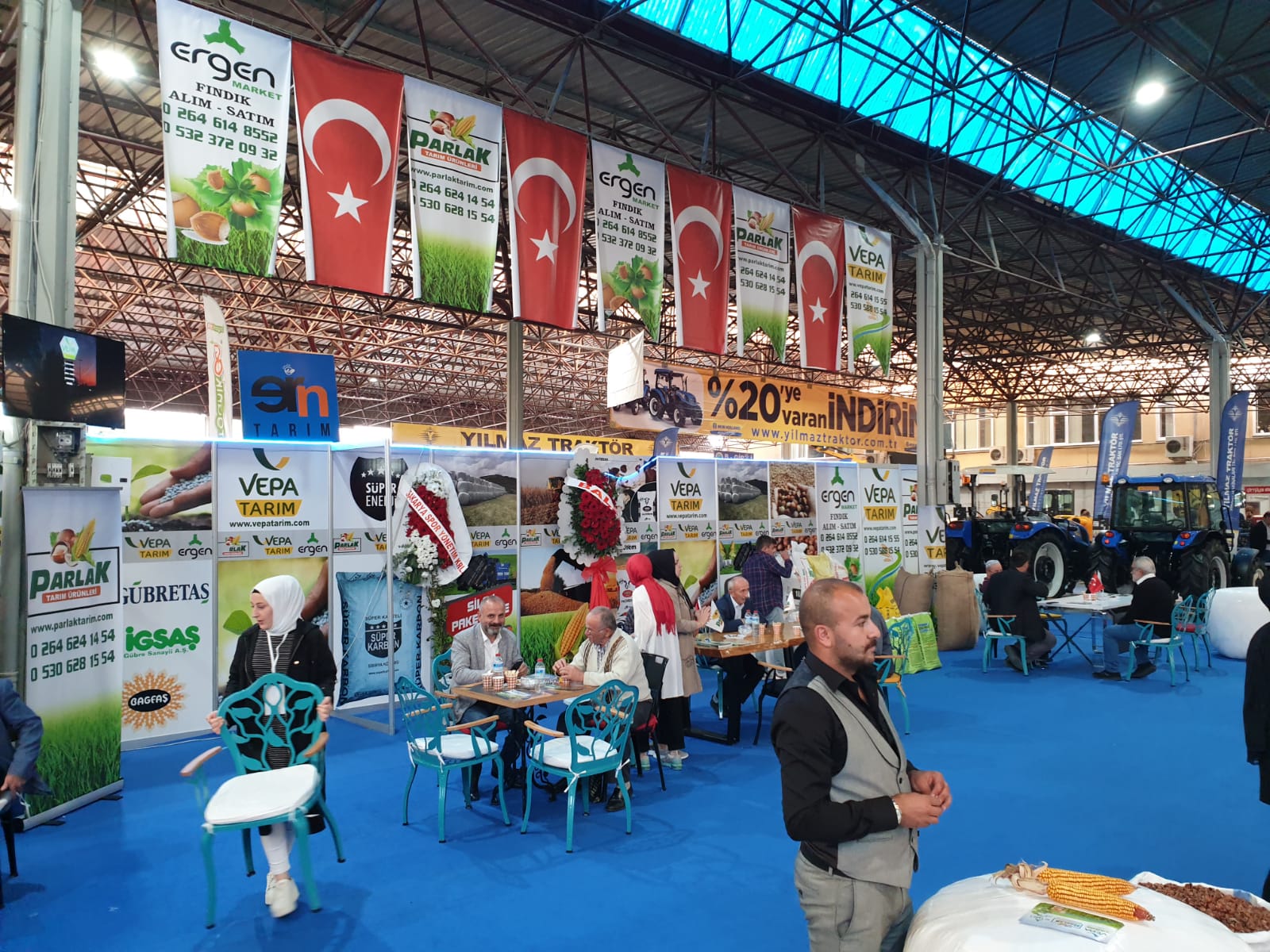 Fuarda Vepa Tarım Ziyaretçileri İle Yoğunluk Yaşıyor