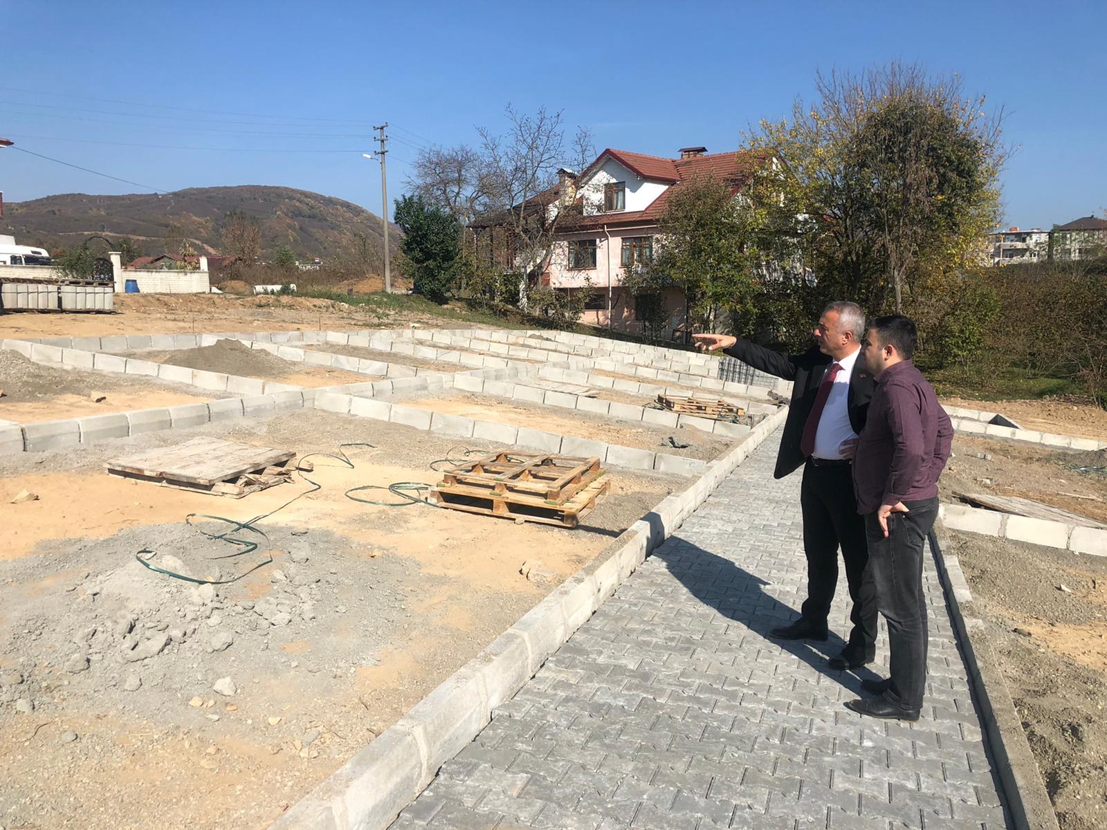 Babaoğlu Çalışmaları Yerinde İnceliyor