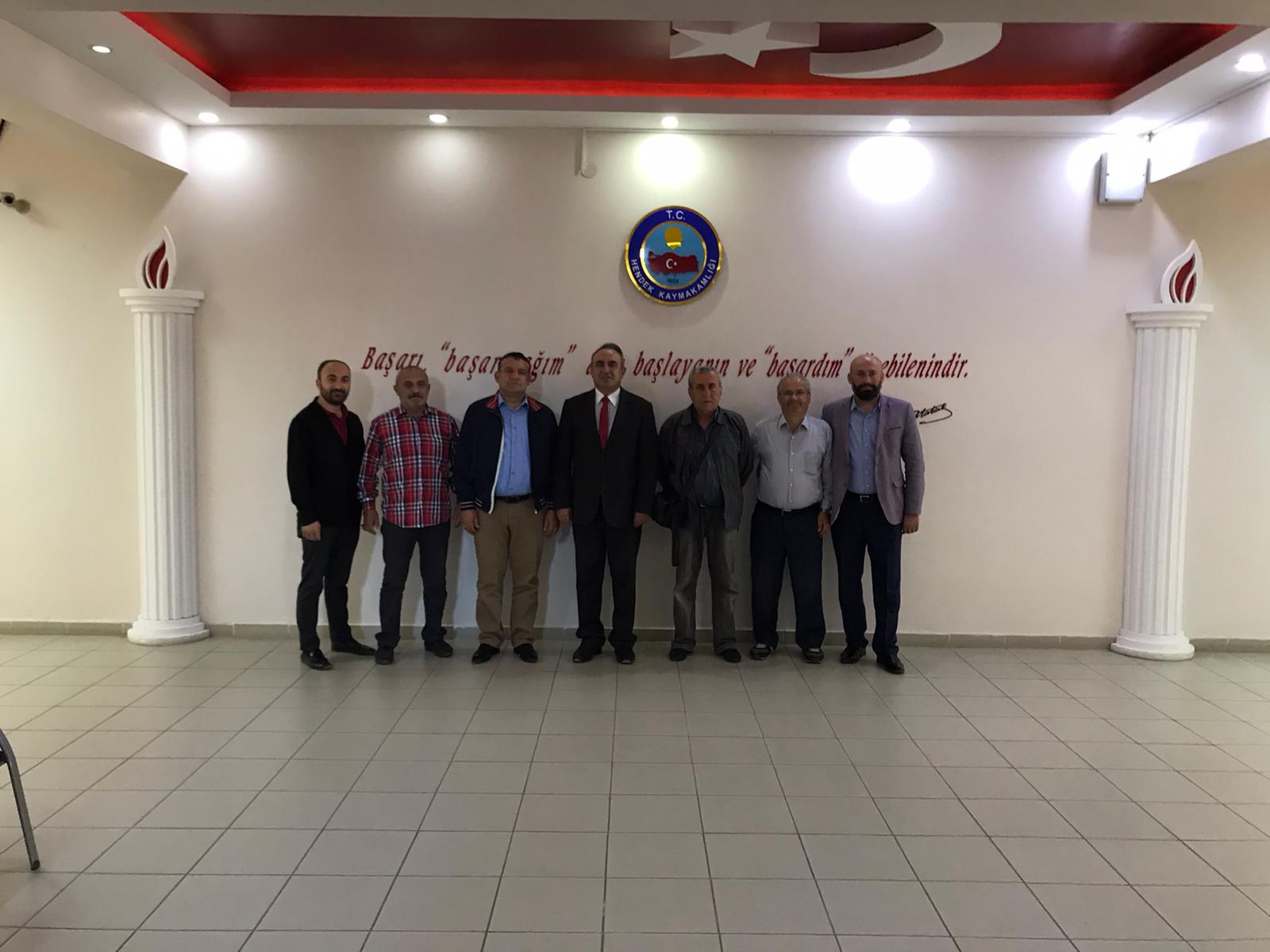 Hendek’li Gazeteciler Ziyaretlerini Sürdürüyor