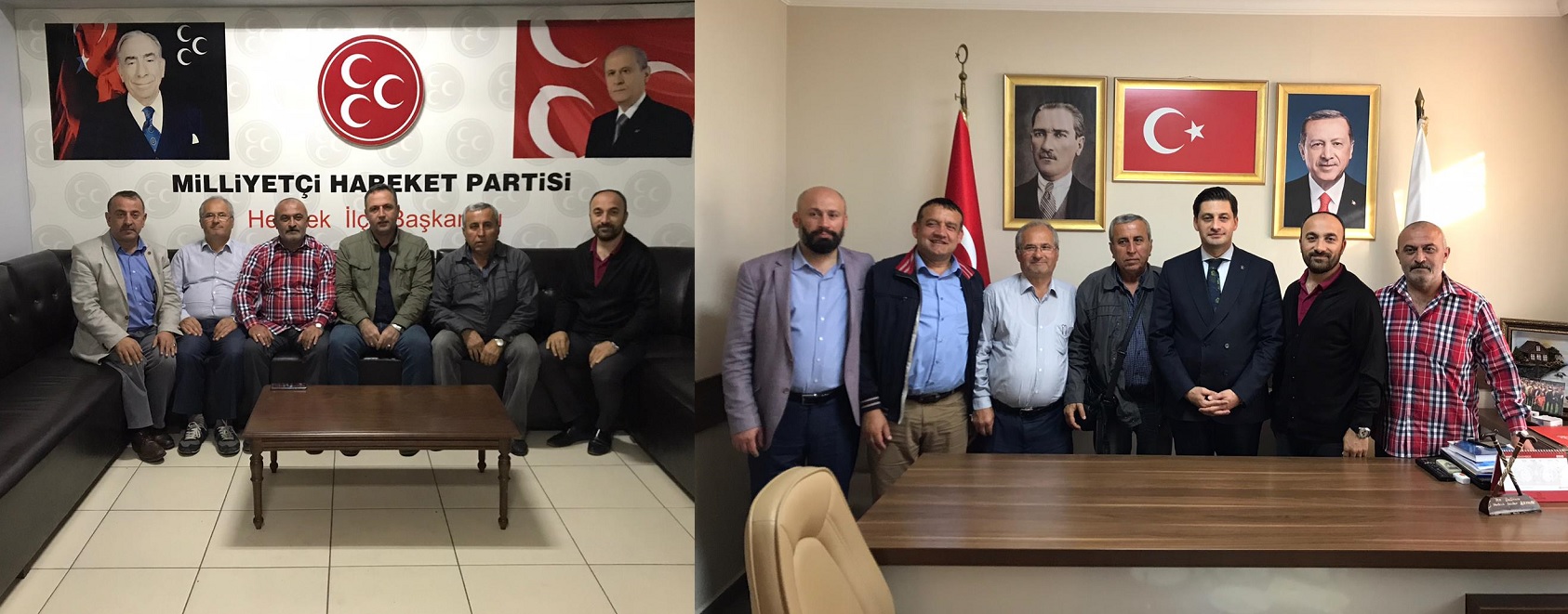 Gazeteciler Baykal ve Namlı’yı Ziyaret Ettiler
