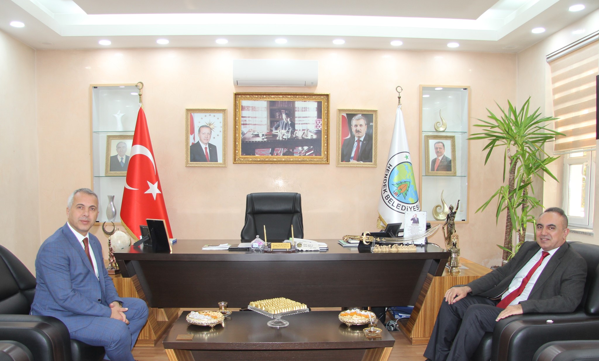 Kaymakam Acır’dan iade-i ziyaret