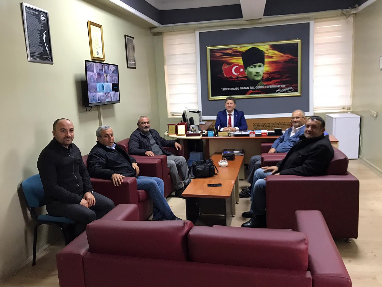 Gazeteciler’den Dayıoğlu’na Hayırlı Olsun Ziyareti