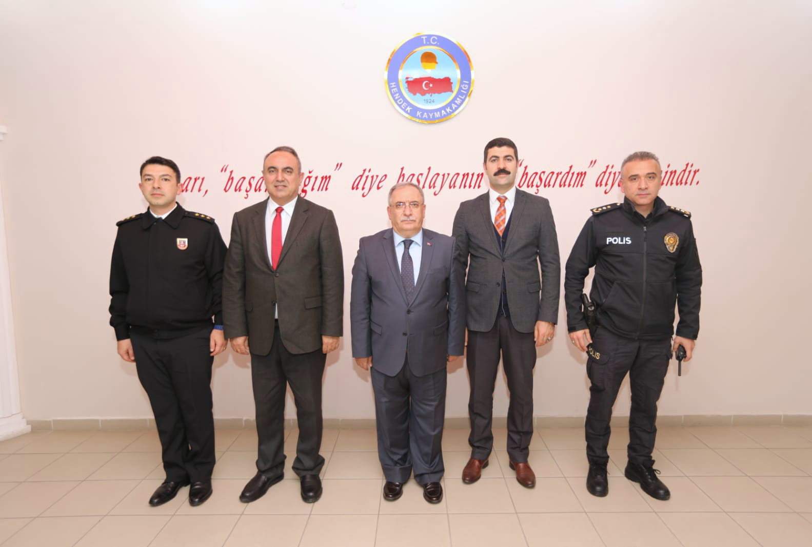 Vali Nayir’den Kaymakam Acır’a İade-i Ziyaret