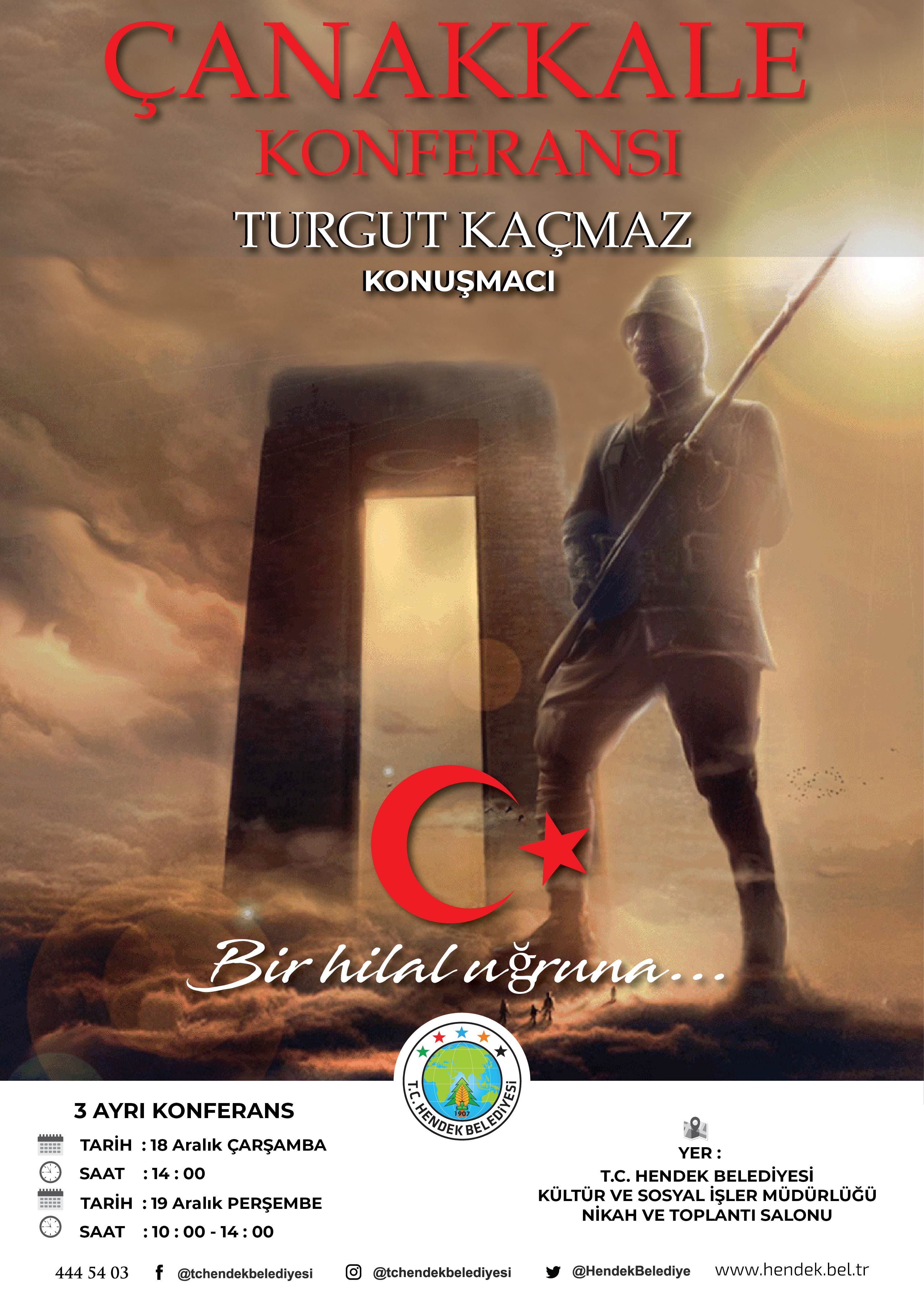Çanakkale konferansına davet
