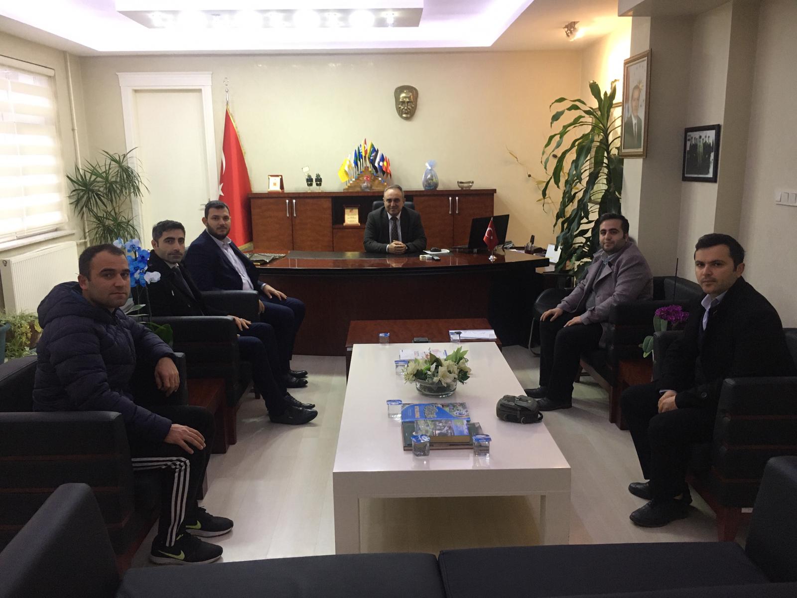 Tügva'dan Kaymakam Acır'a Ziyaret