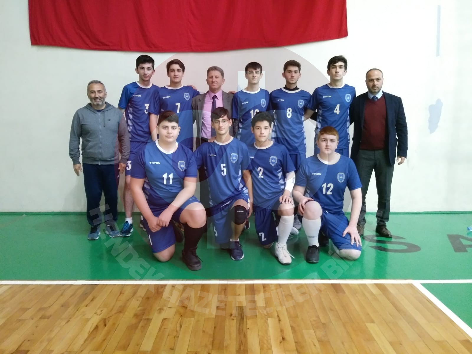 Voleybolda Hendek Anadolu Lisesi Fırtınası