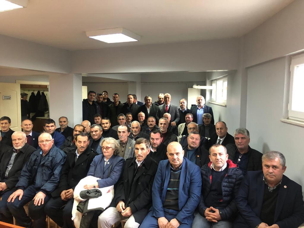 Hendekli Muhtarlardan MHP’ye Ziyaret