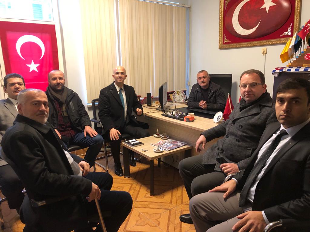 Gelecek Partisi İl Başkanı ve Yönetimi Haberhendek'i Ziyaret Etti