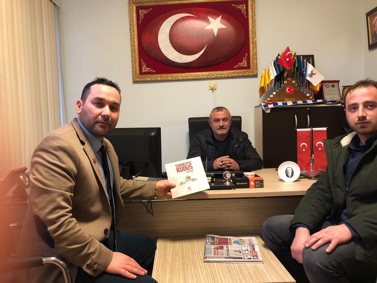Yeniden Refah Partisinden Haberhendek'e Ziyaret